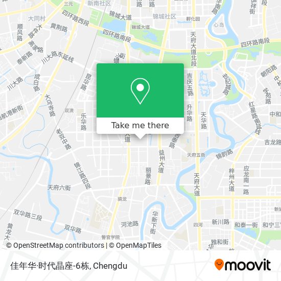 佳年华·时代晶座-6栋 map