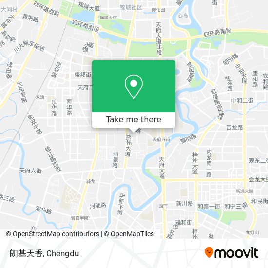 朗基天香 map