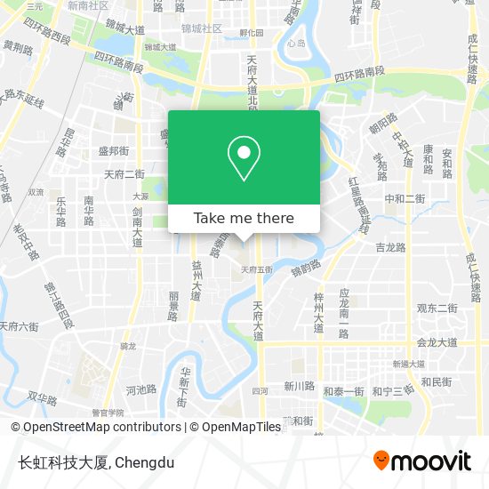 长虹科技大厦 map