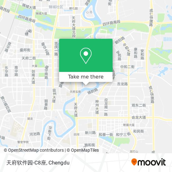 天府软件园-C8座 map