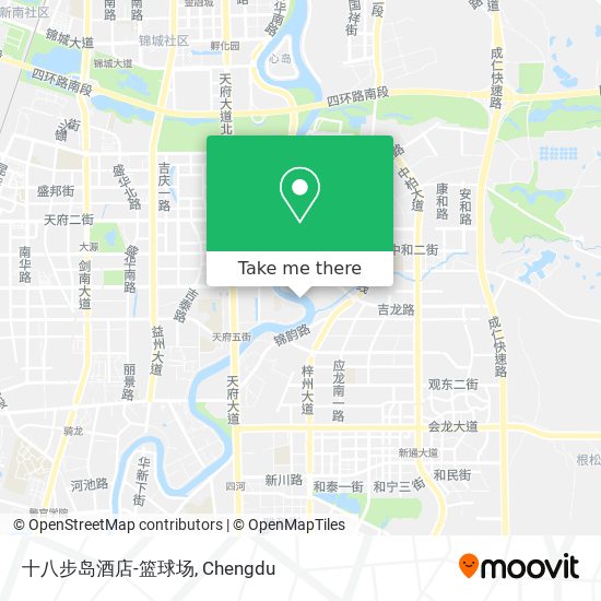 十八步岛酒店-篮球场 map