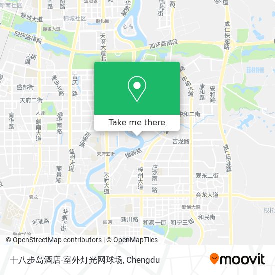 十八步岛酒店-室外灯光网球场 map