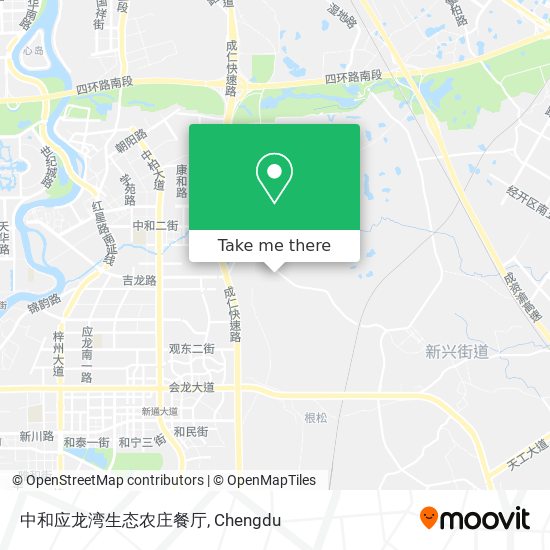 中和应龙湾生态农庄餐厅 map