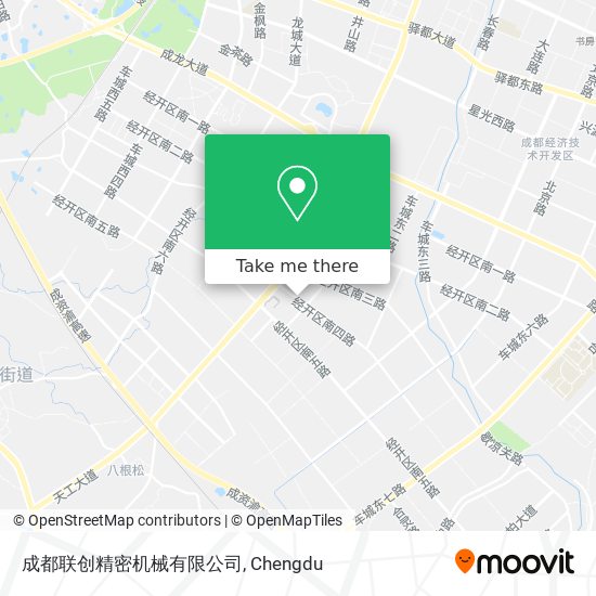 成都联创精密机械有限公司 map