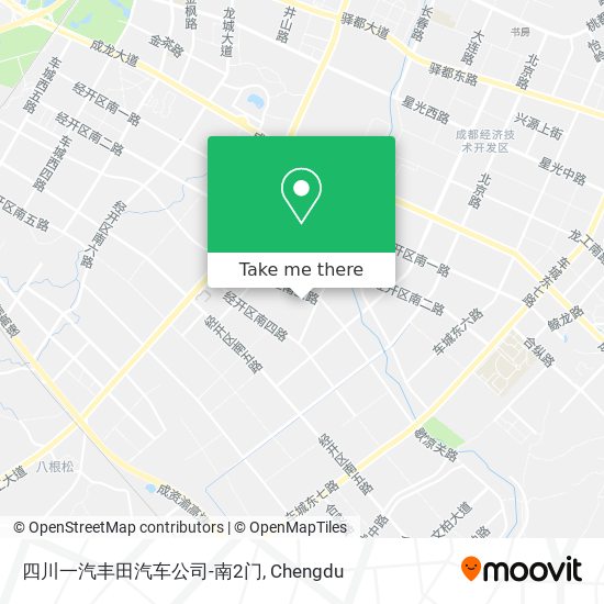 四川一汽丰田汽车公司-南2门 map