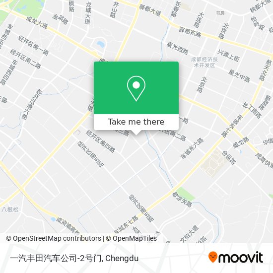 一汽丰田汽车公司-2号门 map