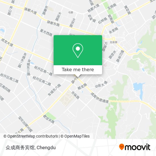 众成商务宾馆 map