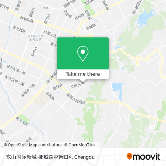 东山国际新城-挪威森林园E区 map