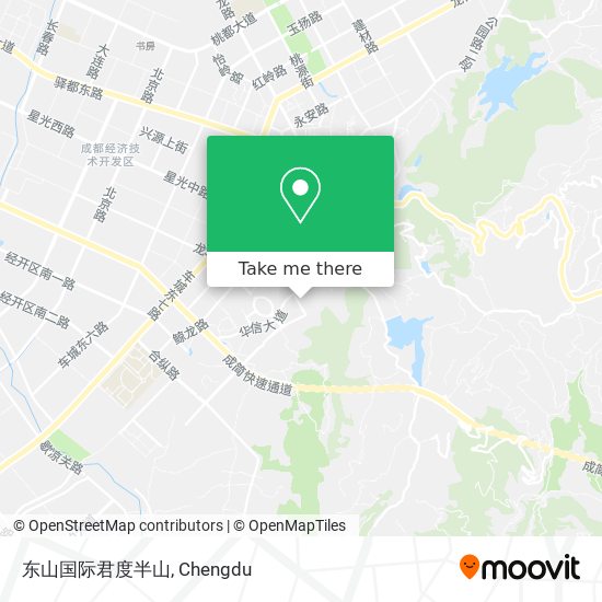 东山国际君度半山 map