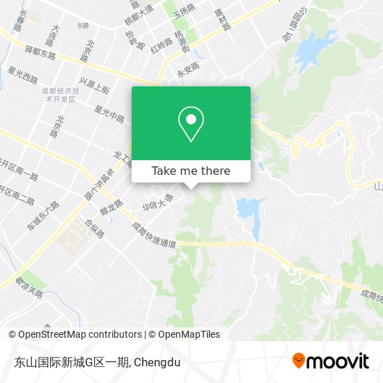 东山国际新城G区一期 map