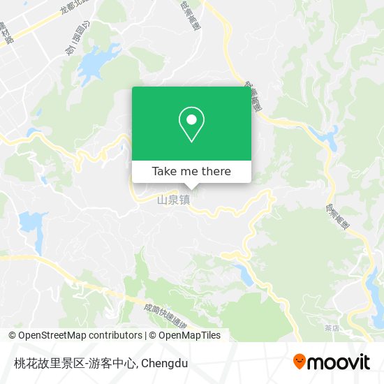 桃花故里景区-游客中心 map