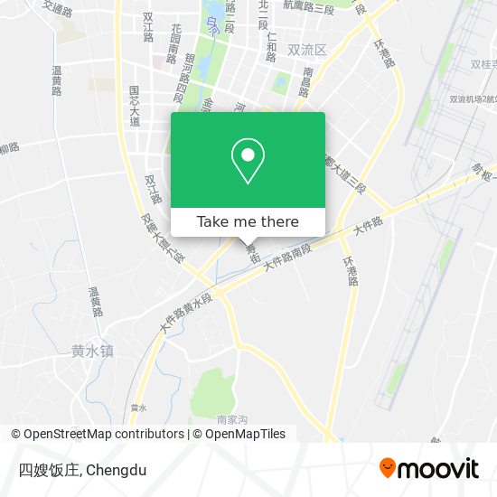 四嫂饭庄 map