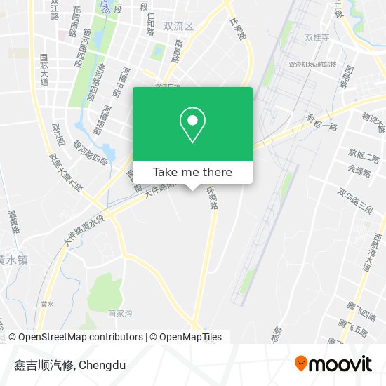 鑫吉顺汽修 map