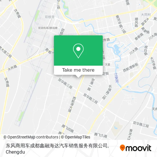 东风商用车成都鑫融海达汽车销售服务有限公司 map