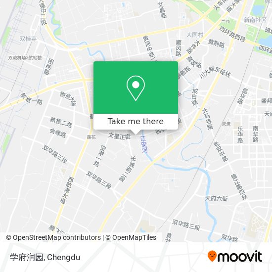 学府润园 map