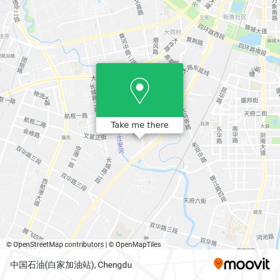 中国石油(白家加油站) map