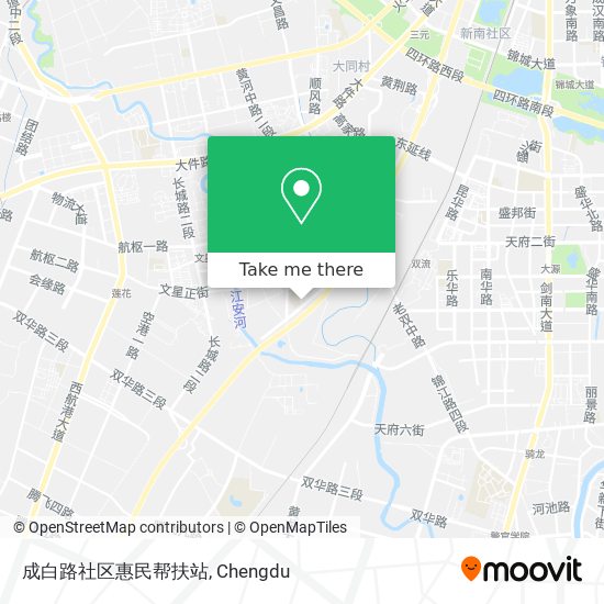 成白路社区惠民帮扶站 map