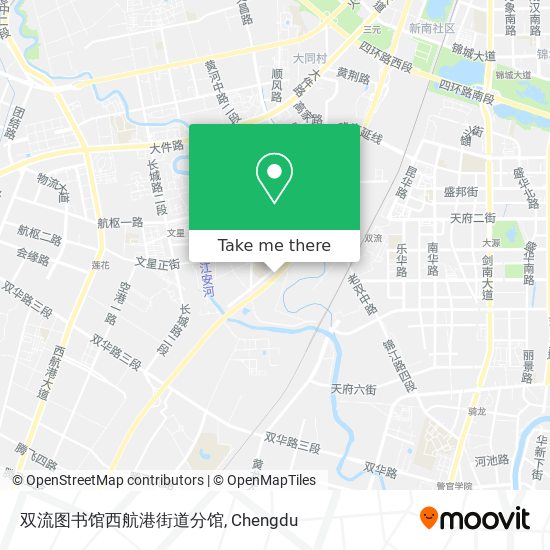 双流图书馆西航港街道分馆 map