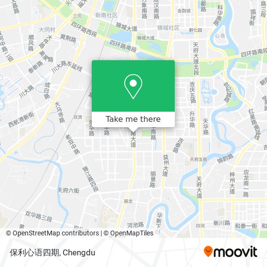 保利心语四期 map