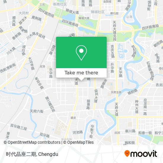时代晶座二期 map