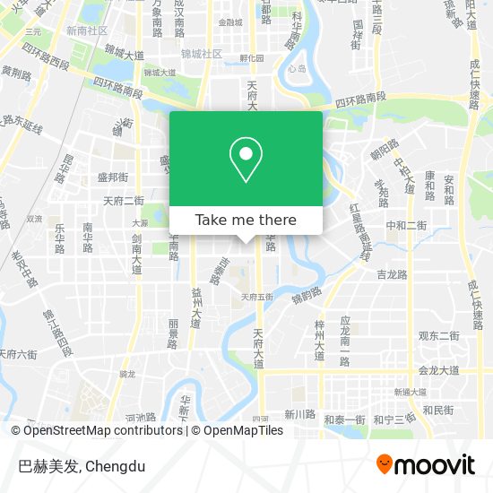 巴赫美发 map