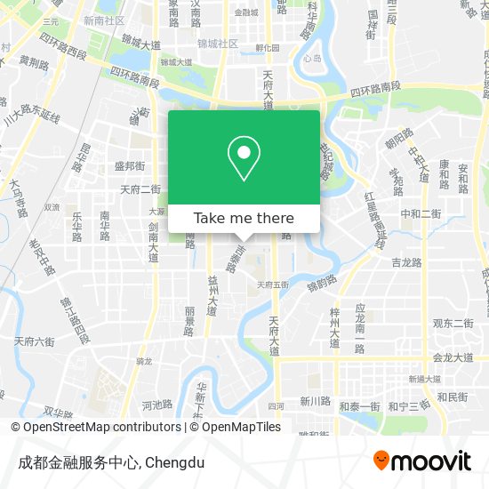 成都金融服务中心 map