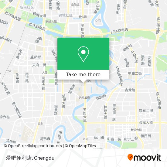 爱吧便利店 map
