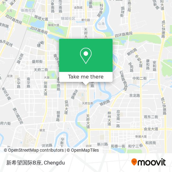 新希望国际B座 map
