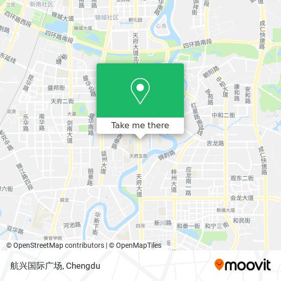 航兴国际广场 map