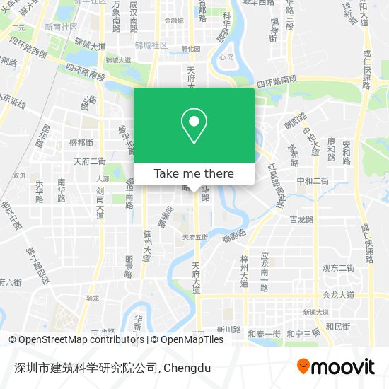 深圳市建筑科学研究院公司 map