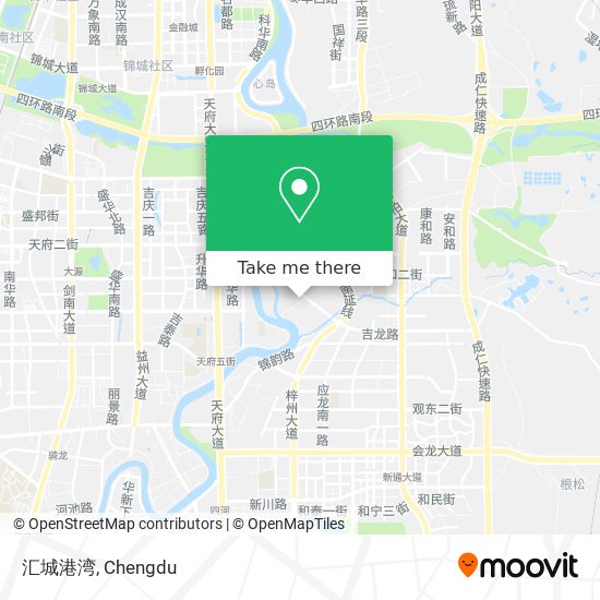 汇城港湾 map