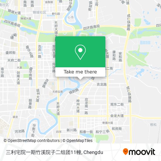 三利宅院一期竹溪院子二组团11幢 map