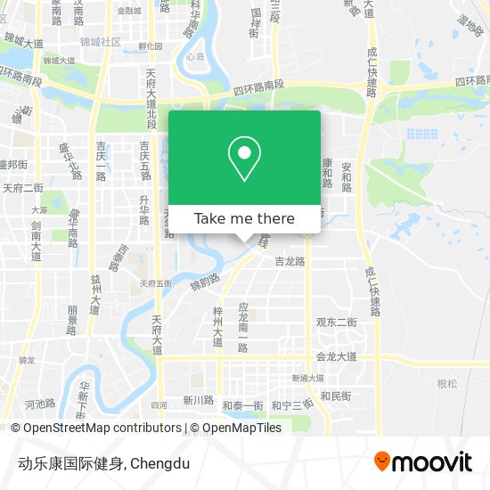 动乐康国际健身 map