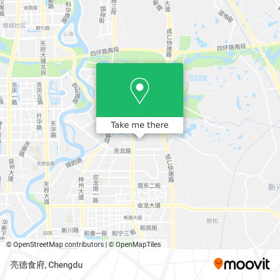 亮德食府 map