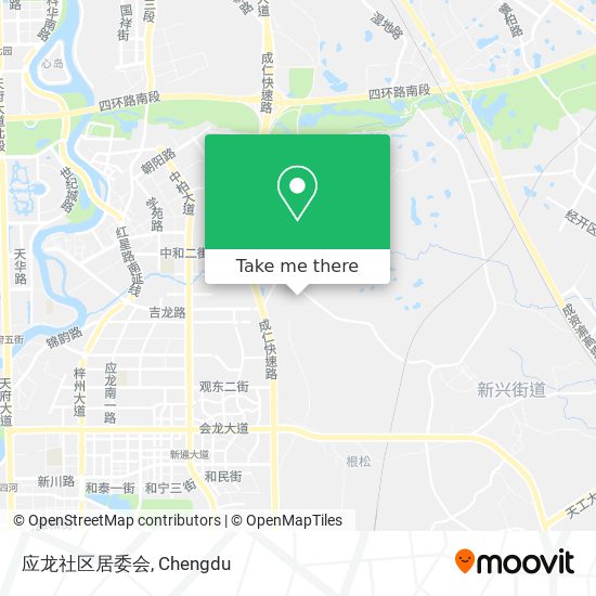 应龙社区居委会 map