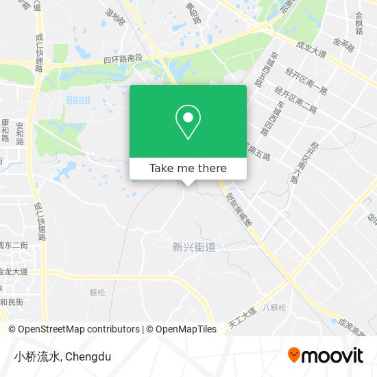 小桥流水 map