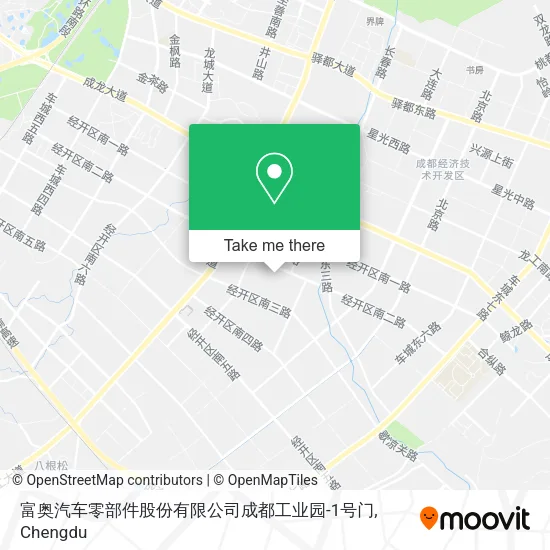 富奥汽车零部件股份有限公司成都工业园-1号门 map