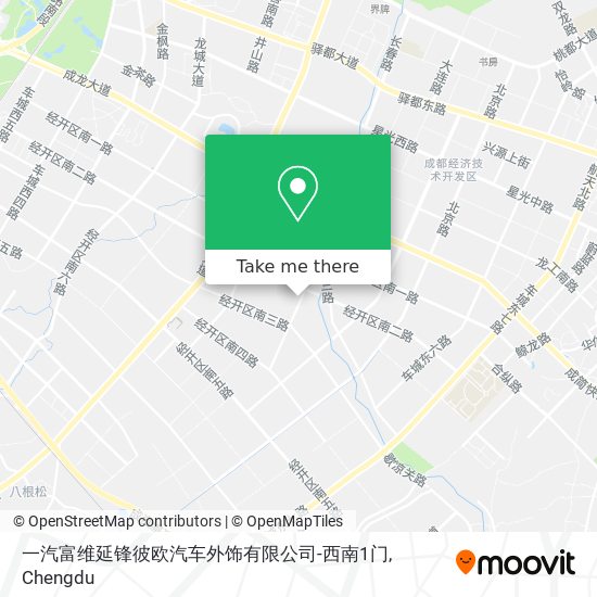 一汽富维延锋彼欧汽车外饰有限公司-西南1门 map