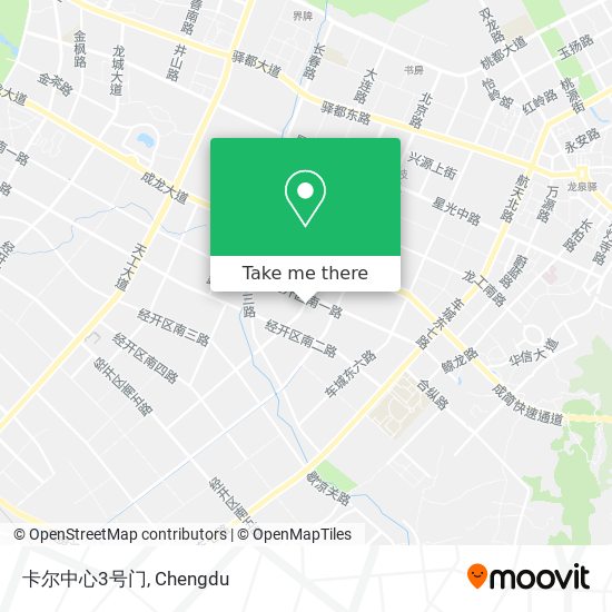 卡尔中心3号门 map