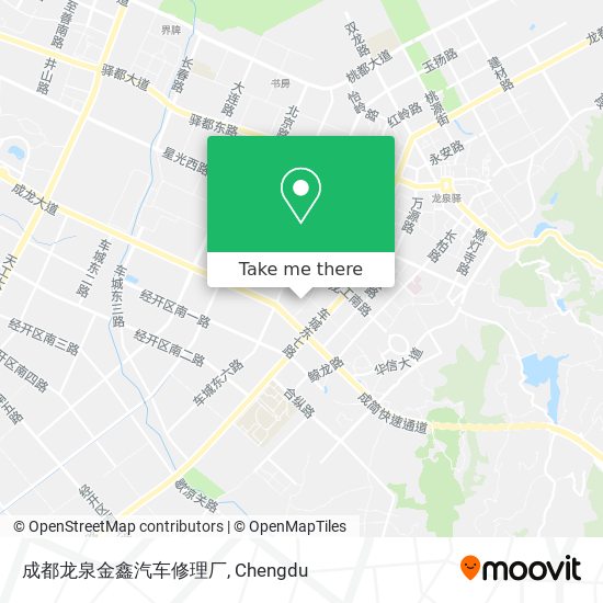 成都龙泉金鑫汽车修理厂 map