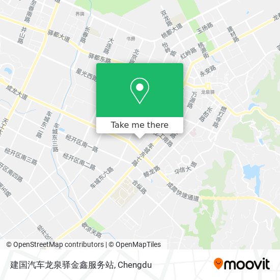 建国汽车龙泉驿金鑫服务站 map