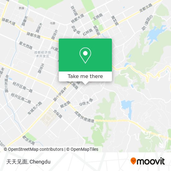 天天见面 map