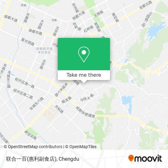联合一百(惠利副食店) map