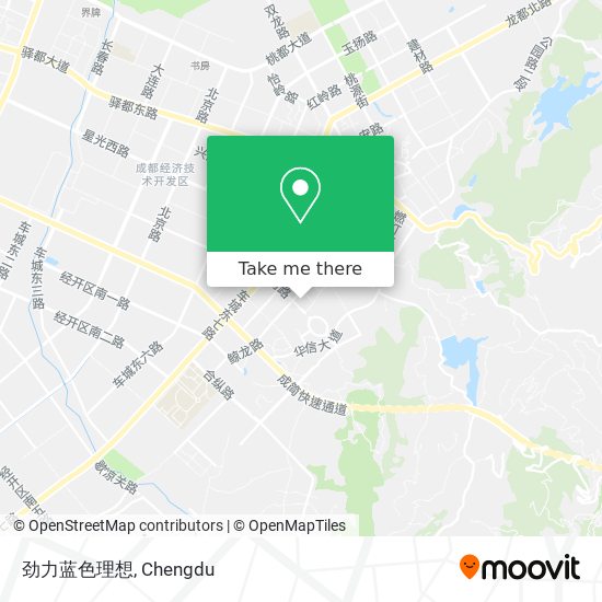 劲力蓝色理想 map