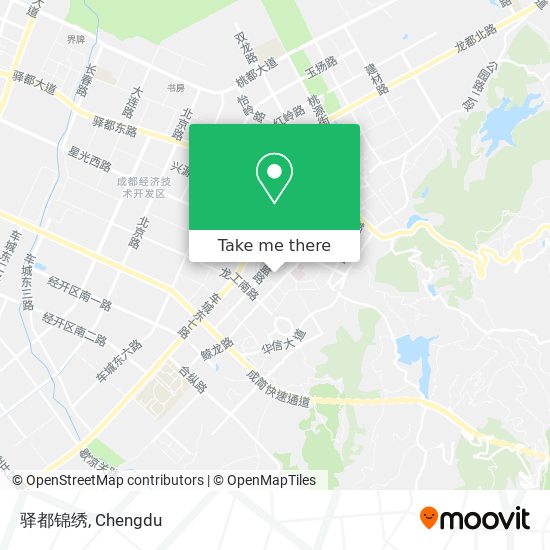 驿都锦绣 map