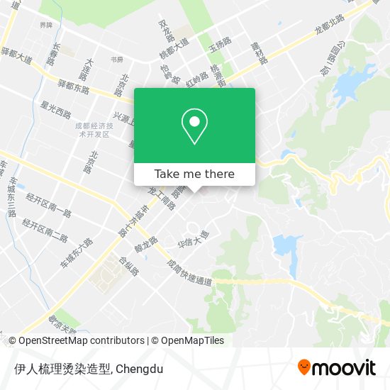 伊人梳理烫染造型 map