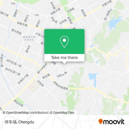 停车场 map