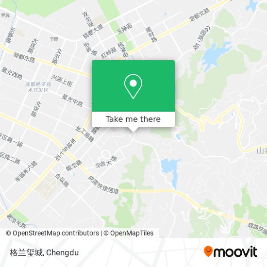 格兰玺城 map