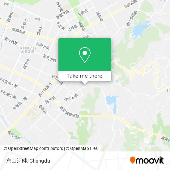 东山河畔 map