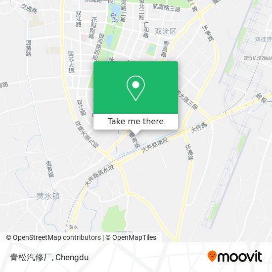 青松汽修厂 map